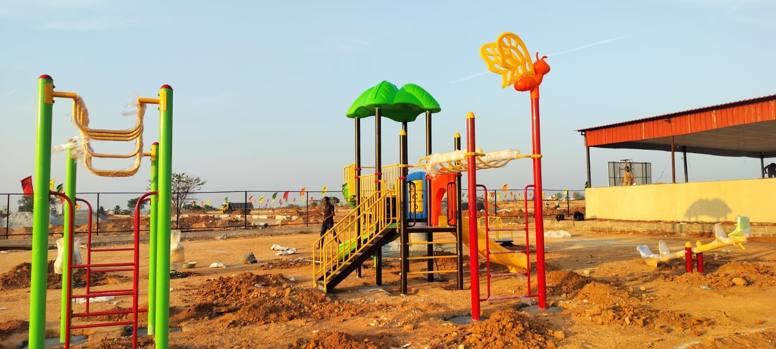 Boundary Wall and Infrastructure